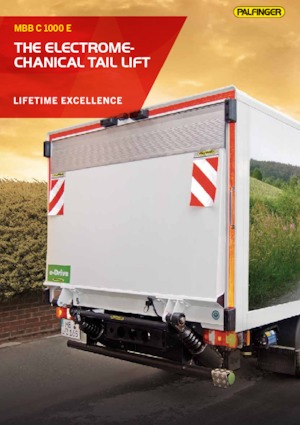 Plataformas de carga MBB Palfinger MBB C 1000 E