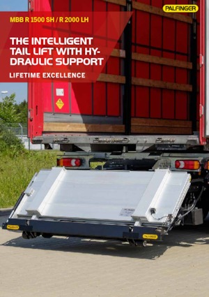 Plataformas de carga MBB Palfinger MBB R 1500 SH