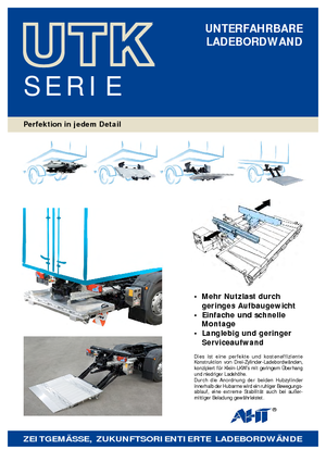 Plataformas de carga AHT UTK 1500 ST/AL