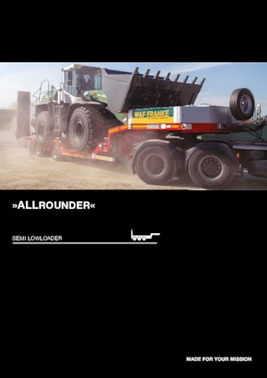 Semiremolque lowbed Goldhofer ALLROUNDER