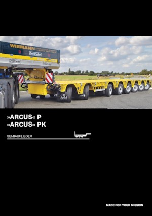 Semiremolque lowbed Goldhofer ARCUS P