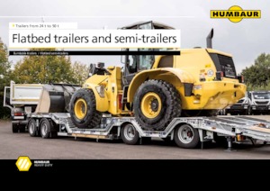 Semiremolque lowbed Humbaur HTS 30 K