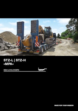 Semiremolque lowbed Goldhofer MPA