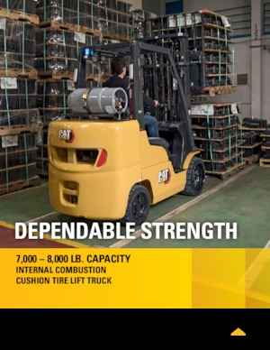 Carretillas elevadoras de gas Caterpillar 2C8000