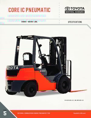 Carretillas elevadoras de gas Toyota 50-8FGU25