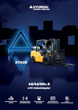 Carretillas elevadoras de gas Hyundai 40L-9