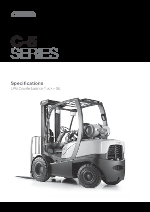 Carretillas elevadoras de gas Crown C-5 1050-2.0