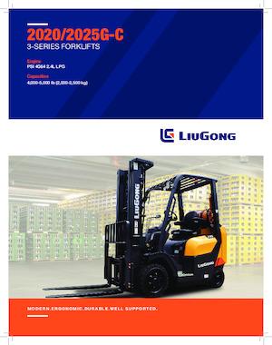 Carretillas elevadoras de gas Liugong CLG2020G-C 