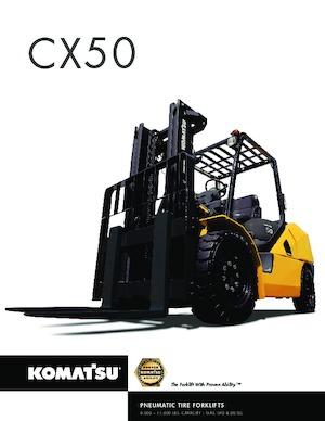 Carretillas elevadoras de gas Komatsu FG50ATU-10