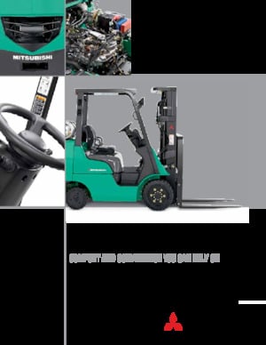 Carretillas elevadoras de gas Mitsubishi FGC20CN