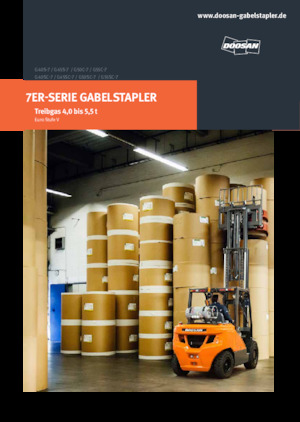 Carretillas elevadoras de gas Doosan G40SC-7