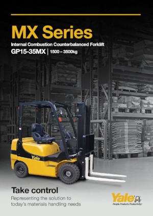 Carretillas elevadoras de gas Yale GLP35MX