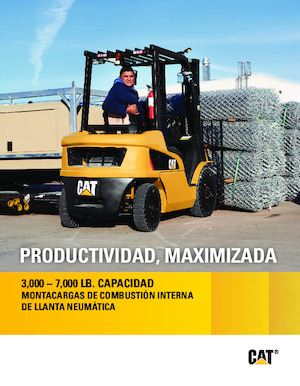 Carretillas elevadoras de gas Caterpillar GP33N