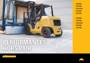 Carretillas elevadoras de gas Caterpillar GP50N3