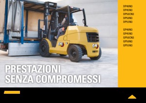 Carretillas elevadoras de gas Caterpillar GP50N3