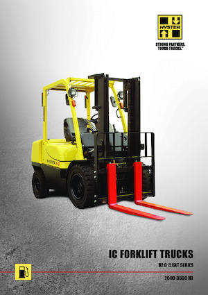 Carretillas elevadoras de gas Hyster H3.0XT - BL