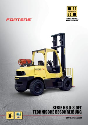 Carretillas elevadoras de gas Hyster H8.0FTS
