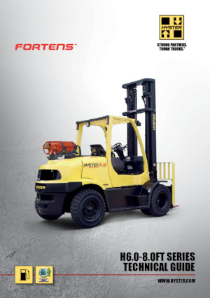 Carretillas elevadoras de gas Hyster H8.0FTS