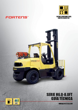 Carretillas elevadoras de gas Hyster H8.0FTS