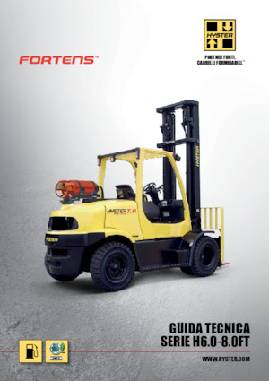 Carretillas elevadoras de gas Hyster H8.0FTS