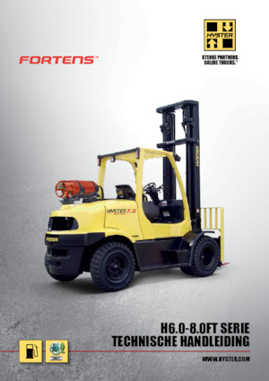 Carretillas elevadoras de gas Hyster H8.0FTS