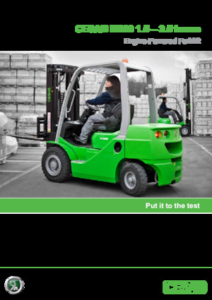 Carretillas elevadoras de gas Cesab M320GV