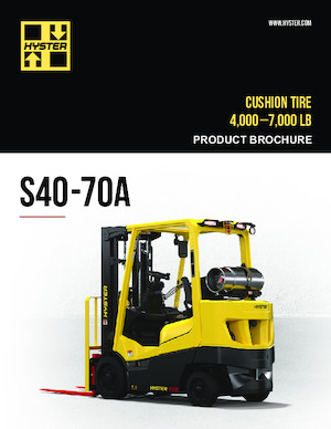 Carretillas elevadoras de gas Hyster S60A