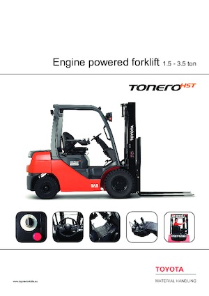 Carretillas elevadoras de gas Toyota 06-8 FG 25F 