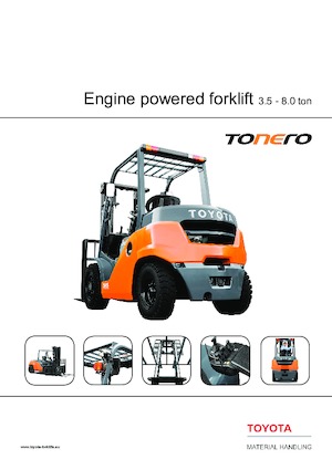 Carretillas elevadoras de gas Toyota 8 FG 35N 