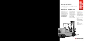 Carretillas elevadoras de gas Mitsubishi FGC40K STC