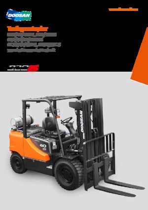 Carretillas elevadoras de gas Doosan GC35S-5