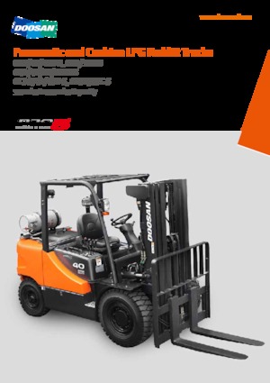 Carretillas elevadoras de gas Doosan GC55C-5