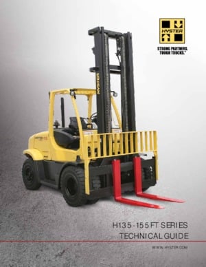 Carretillas elevadoras de gas Hyster H155FT