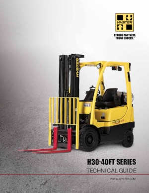 Carretillas elevadoras de gas Hyster H40FT