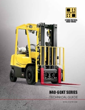 Carretillas elevadoras de gas Hyster H50XT