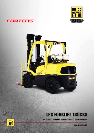 Carretillas elevadoras de gas Hyster H5.0FT