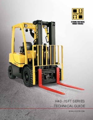 Carretillas elevadoras de gas Hyster H70FT