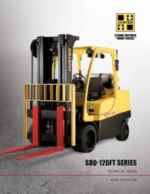 Carretillas elevadoras de gas Hyster S80FT-BCS