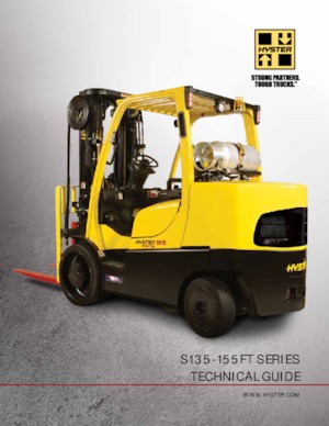 Carretillas elevadoras de gas Hyster S155FT