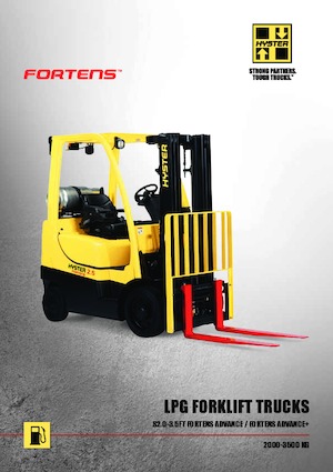 Carretillas elevadoras de gas Hyster S2.5FT