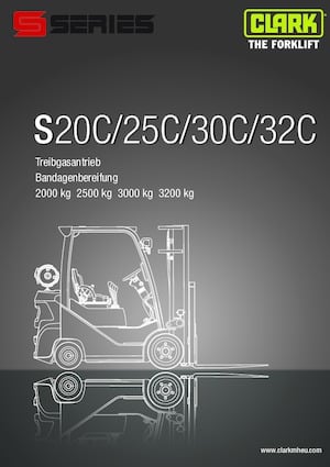 Carretillas elevadoras de gas Clark S20C L