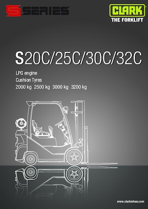 Carretillas elevadoras de gas Clark S32C L