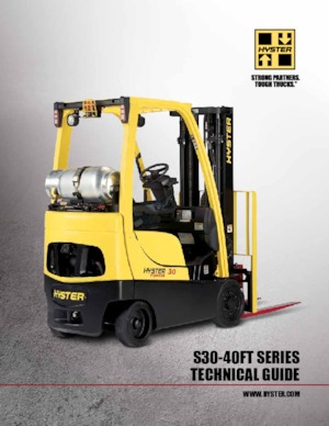 Carretillas elevadoras de gas Hyster S35FT