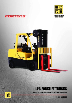 Carretillas elevadoras de gas Hyster S5.5FT