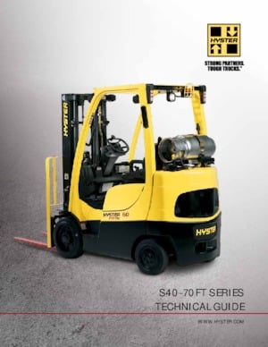 Carretillas elevadoras de gas Hyster S60FT