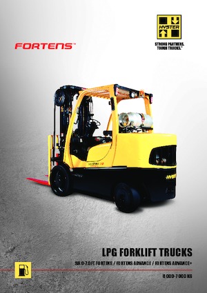 Carretillas elevadoras de gas Hyster S6.0FT