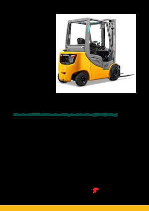 Carretillas elevadoras de gas Jungheinrich TFG 316 s