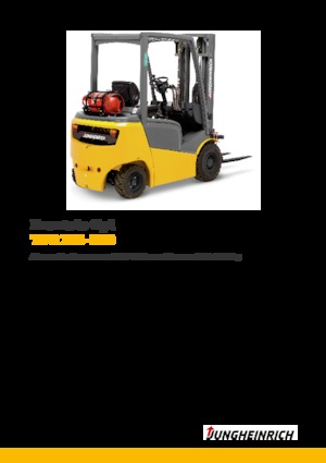 Carretillas elevadoras de gas Jungheinrich TFG 320