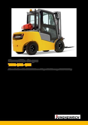Carretillas elevadoras de gas Jungheinrich TFG 430