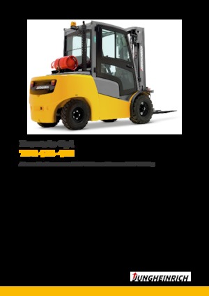 Carretillas elevadoras de gas Jungheinrich TFG 430